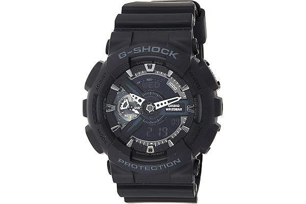 casio 卡西欧 g-shock 男士手表 ga-110,黑色 : 亚马逊中国: 钟表